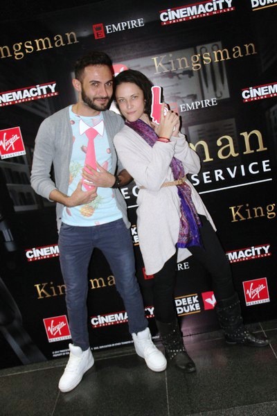 Deek Duke Avant Premiere of Kingsman